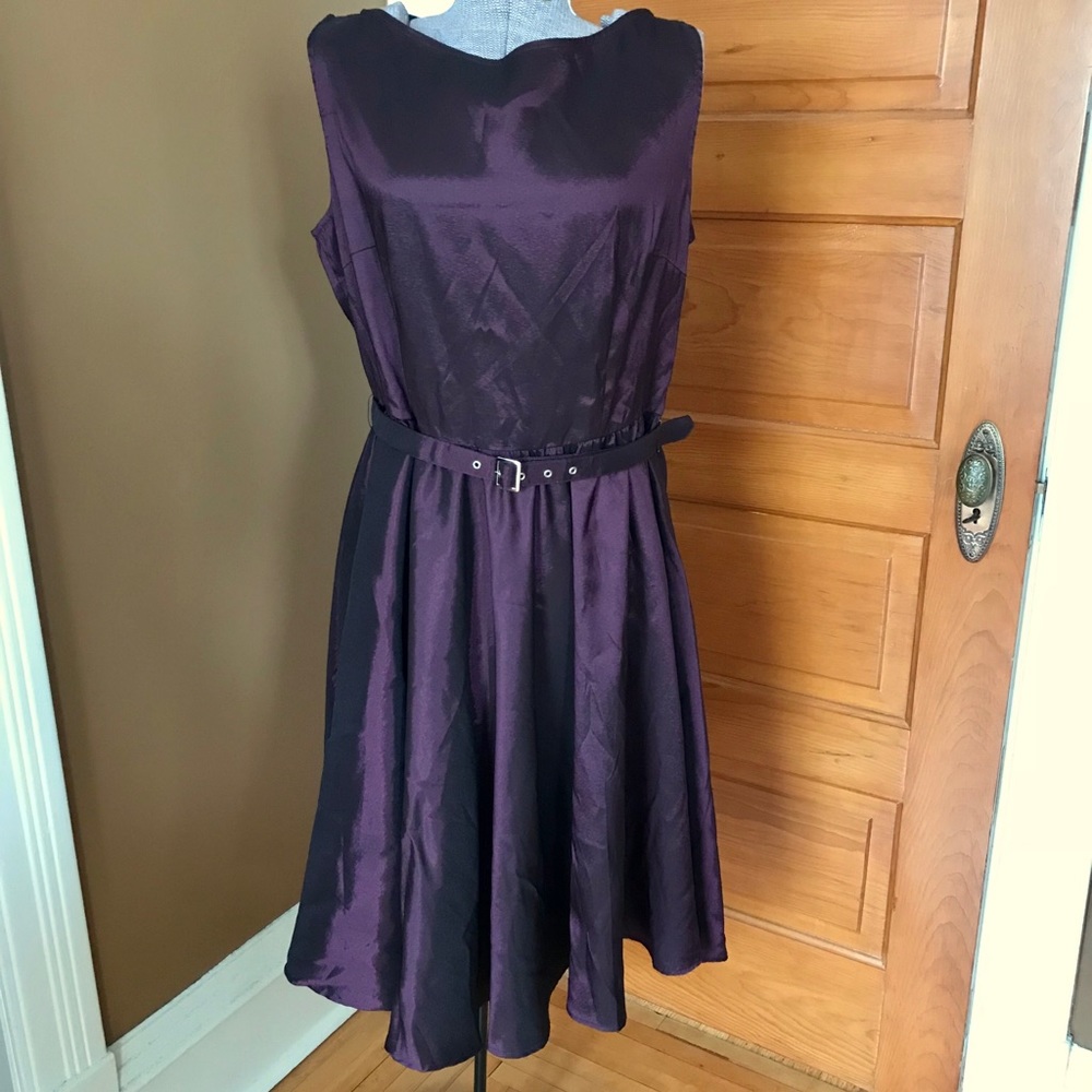 Purple/Burgundy dress